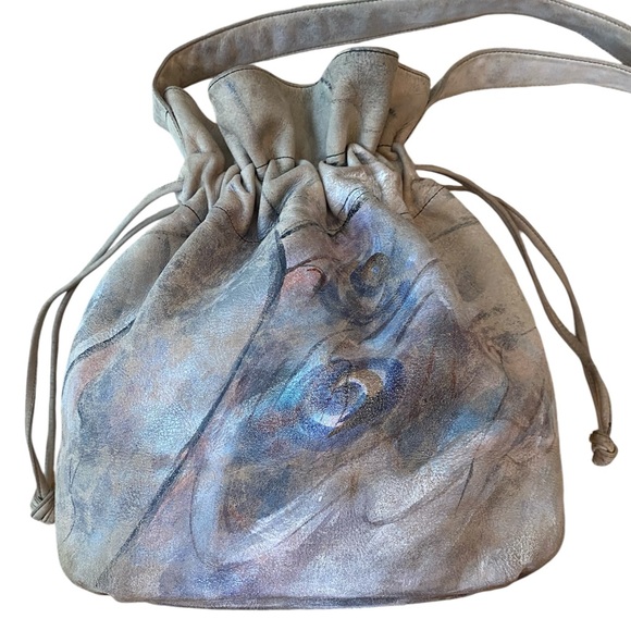 Jane Yoo Vintage Leather Bag Signed - Picture 4 of 11